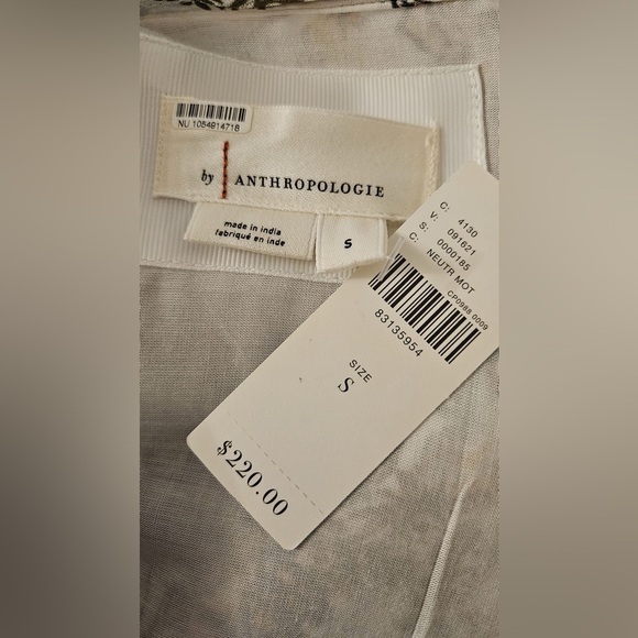 By Anthropologie V-Neck Long-Sleeve Maxi Dress - Picture 10 of 10